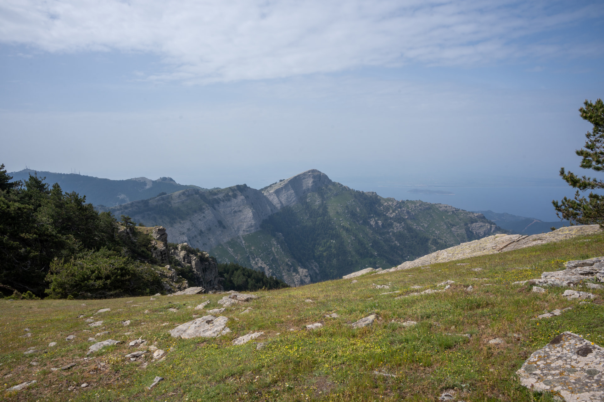 Mount Ipsarion in Thassos