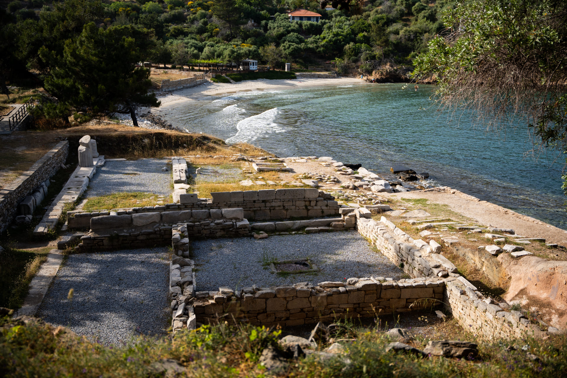 Historic Aliki in Thassos