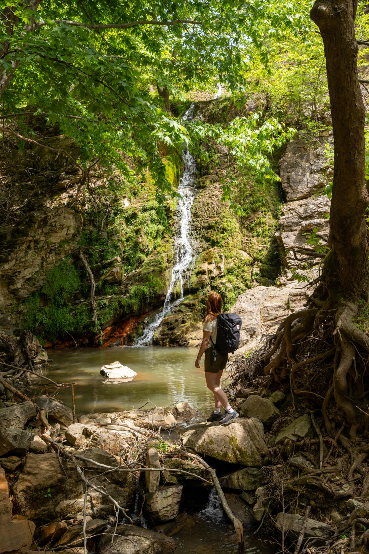 Small waterfall in Thassos