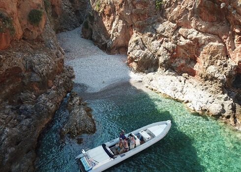 Private Exploration to Chania's Hidden Beaches and Caves 