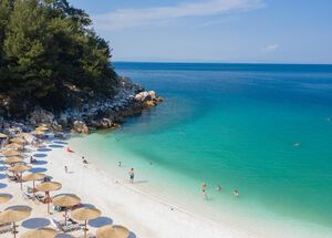 Marble beach, Thassos