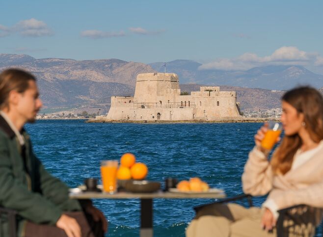 Nafplio - view of the Castle