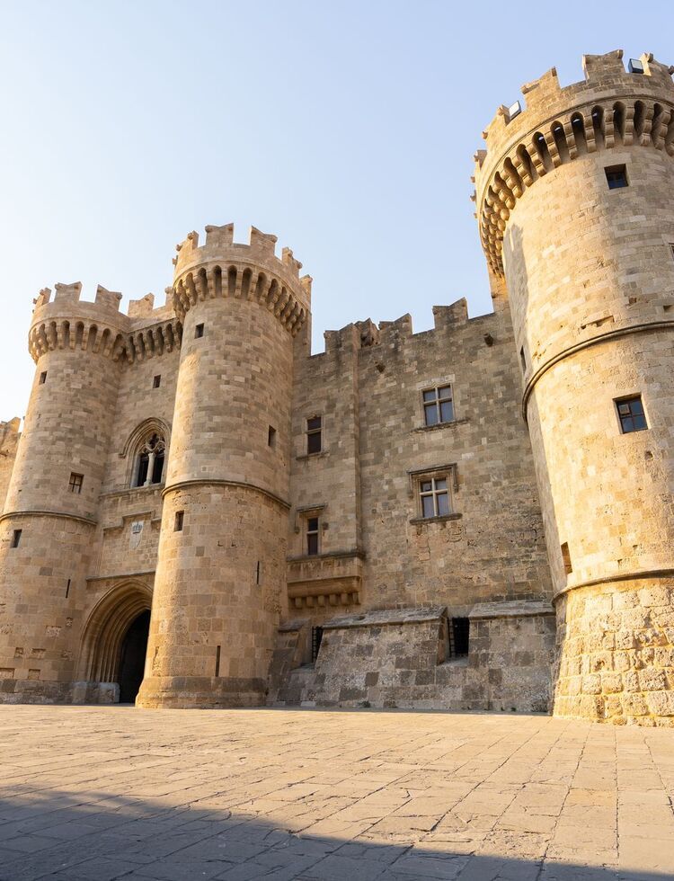 Grand Master Palace in Rhodes, Greece