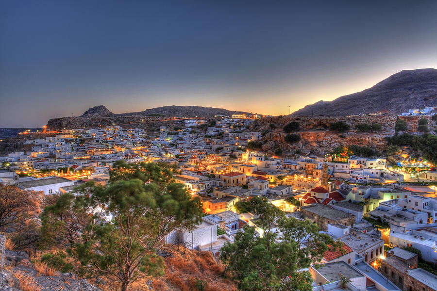 Half day evening bus tour to Lindos