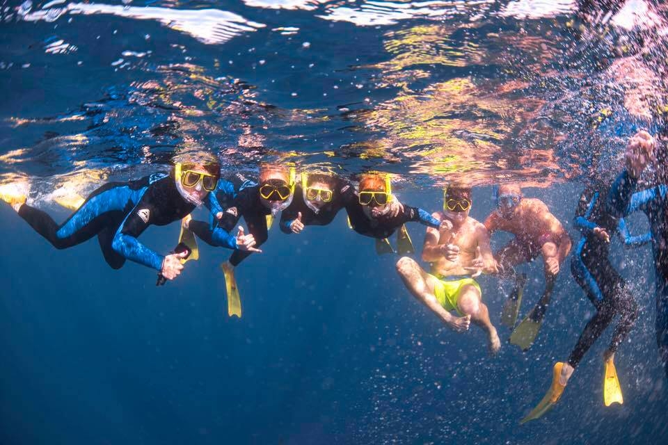 Full day cruise for snorkeling at Kallithea’s reef including Snorkeling lesso