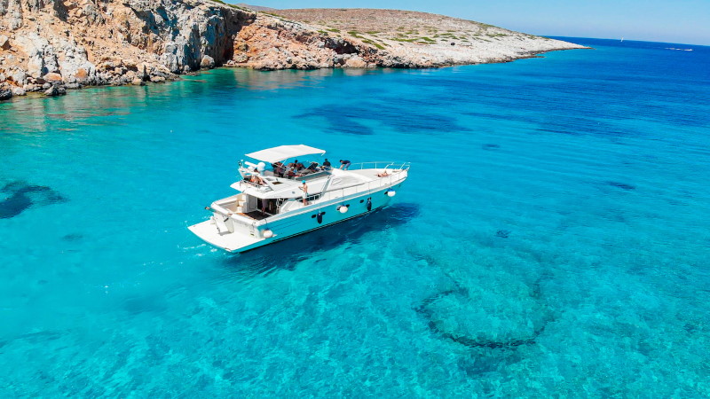 Astypalea Full Day Cruise in South Coasts 