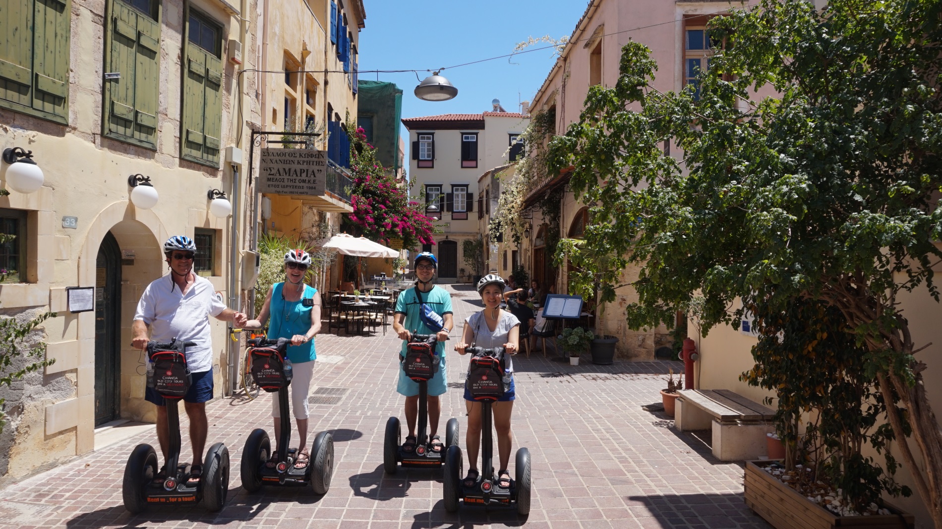 Chania: Guided Splantzia & Kum Kapi Segway Tour