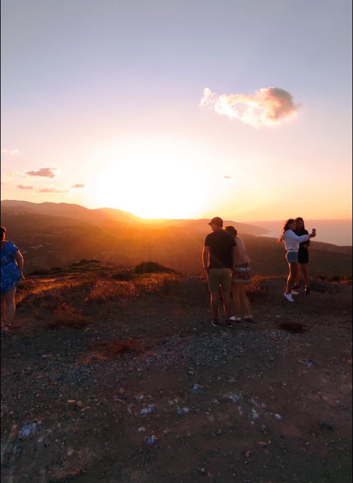 Exploring Historic Landmarks and Scenic Villages in Eastern Crete during sunset